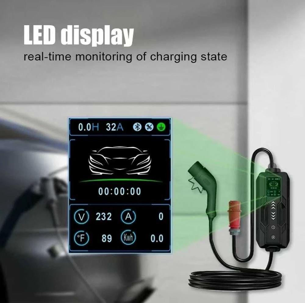 IMMAX kelioninė įkrovimo stotelė EV/PHEV AC 2 tipo, 11 kW