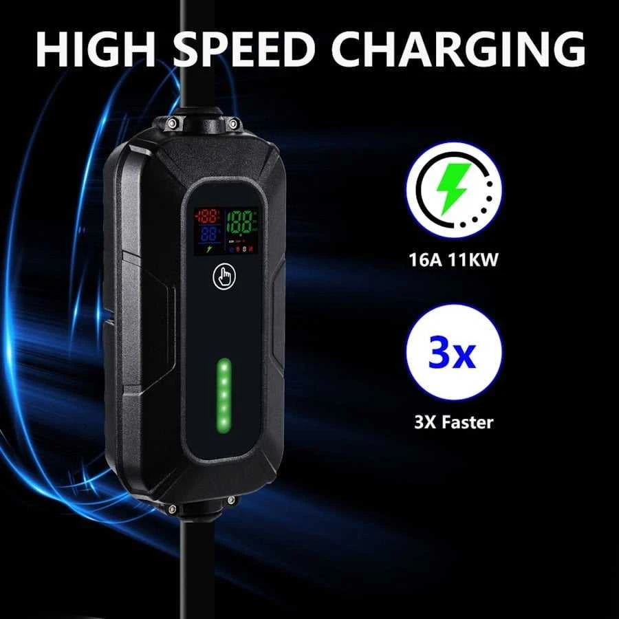 IMMAX kelioninė įkrovimo stotelė EV/PHEV AC 2 tipo, 11 kW