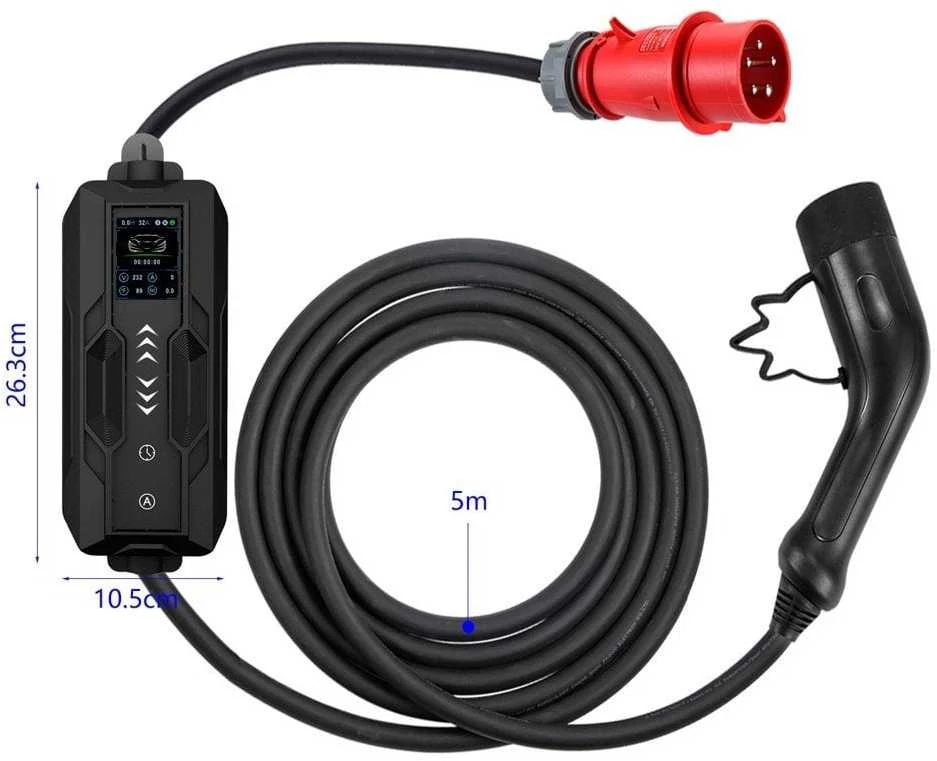 IMMAX kelioninė įkrovimo stotelė EV/PHEV AC 2 tipo, 11 kW