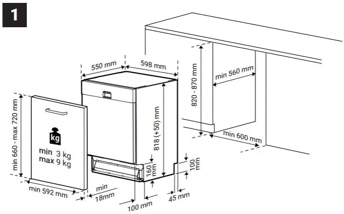 Indaplovė Beko BDIN38440
