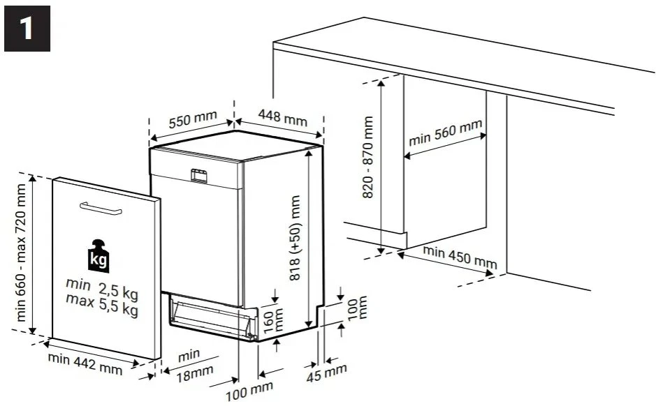 Indaplovė Beko BDIS15031