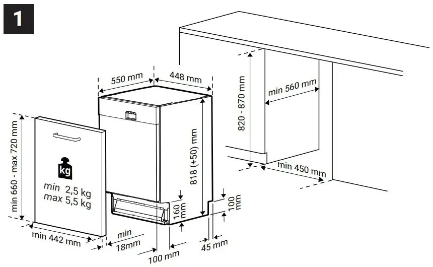 Indaplovė Beko BDIS16030