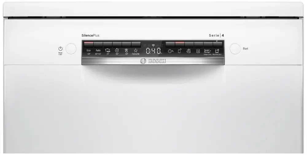 Indaplovė Bosch SMS4EMW06E, Baltos spalvos