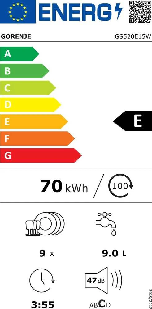Indaplovė GORENJE GS520E15W