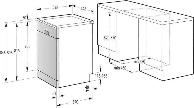 Indaplovė Gorenje GS541D10X