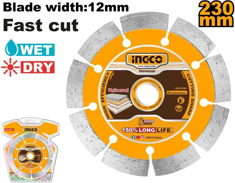 Ingco DMD0123013 deimantinis pjovimo diskas 230 mm