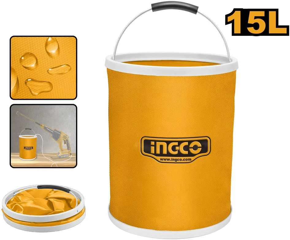 Sulankstomas „Ingco“ atliekų konteineris, 15 l