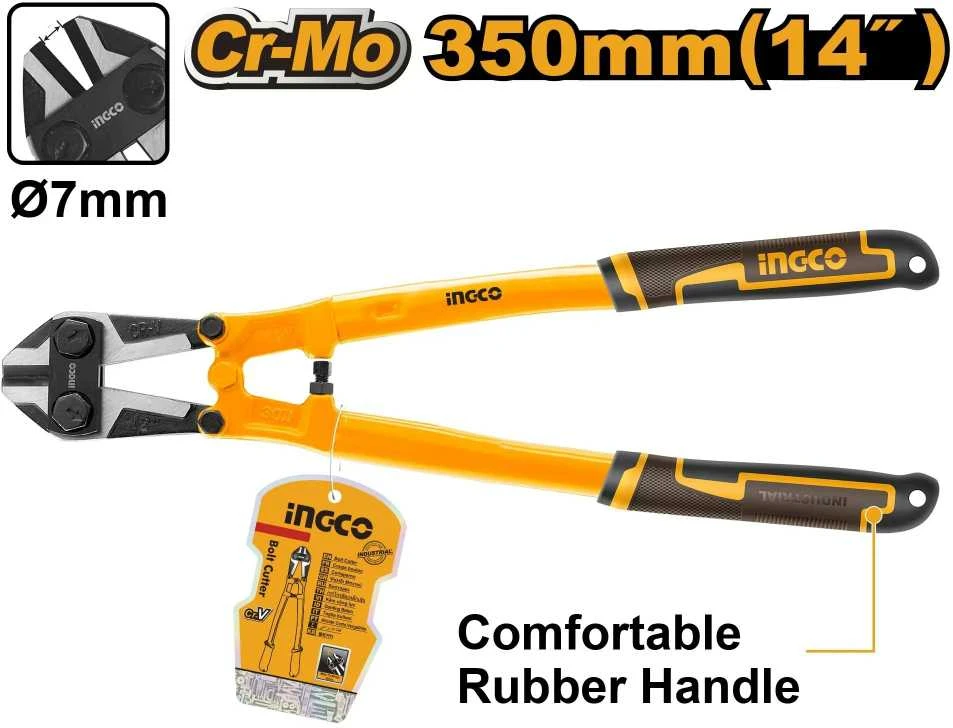Ingco HBC0814 pjovimo replės su svirtimi, 14"/350mm CrV