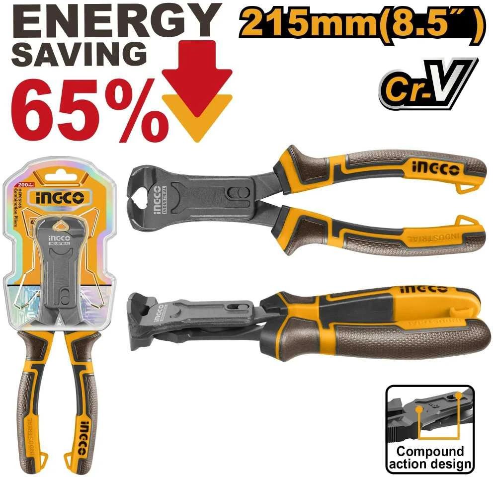 Ingco HCECP58200 pjovimo replės, 8,5"/215 mm, CrV