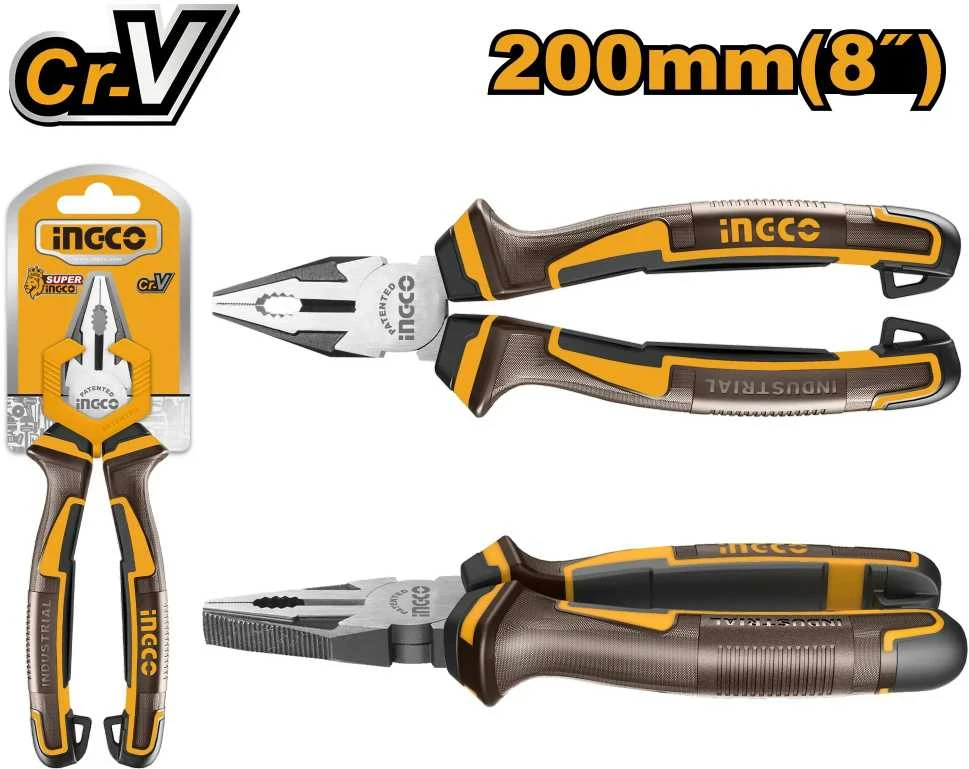 Ingco HCP28208 kombinuotos replės CrV 200 mm