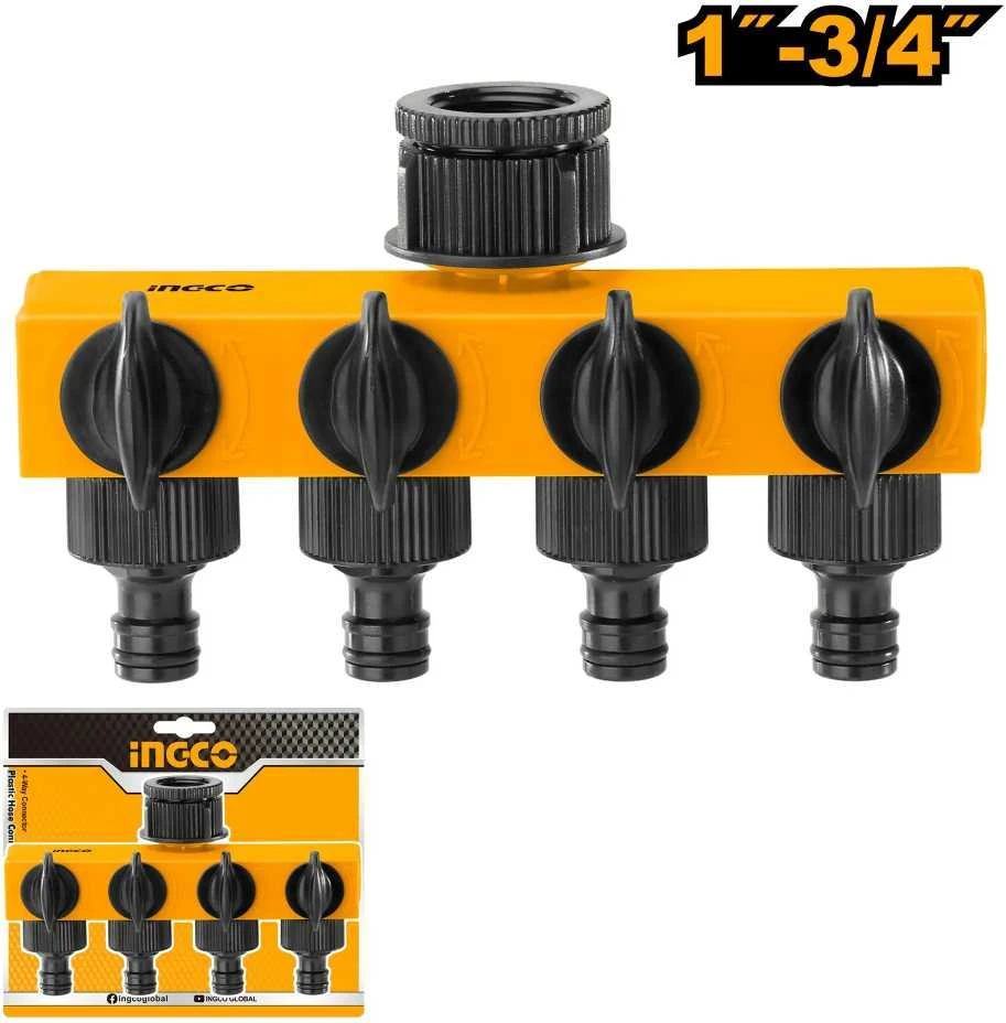 Ingco HHC1402 jungtis 3/4"-1" UH žarnai