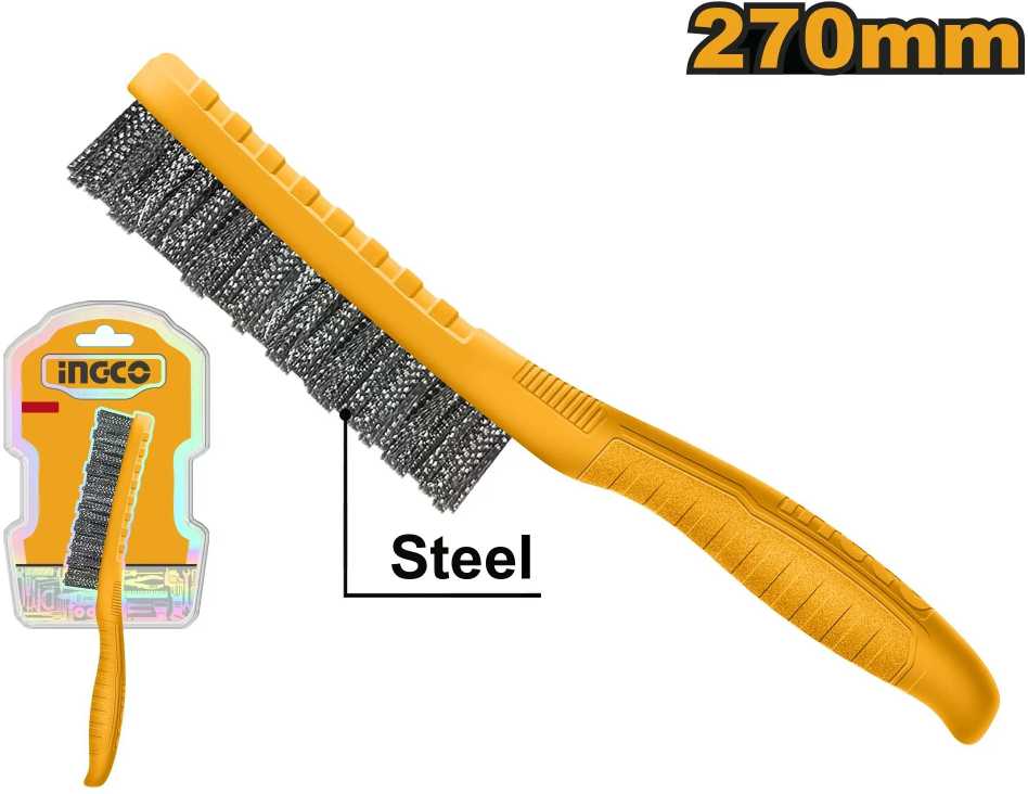 Ingco HKTWB2705 plieno šepetys 270 mm