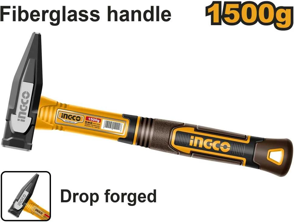 Ingco HMH821500 Hammer 1500g fibreglass