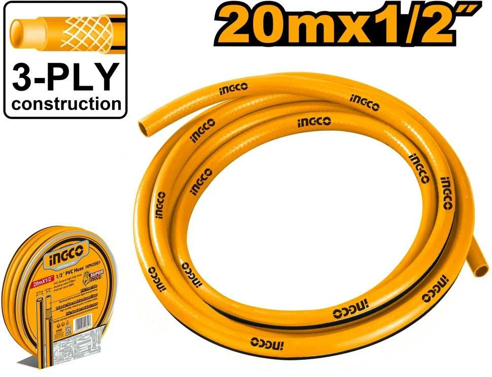 Ingco HPH2001 Garden Hose 1/2" 20m