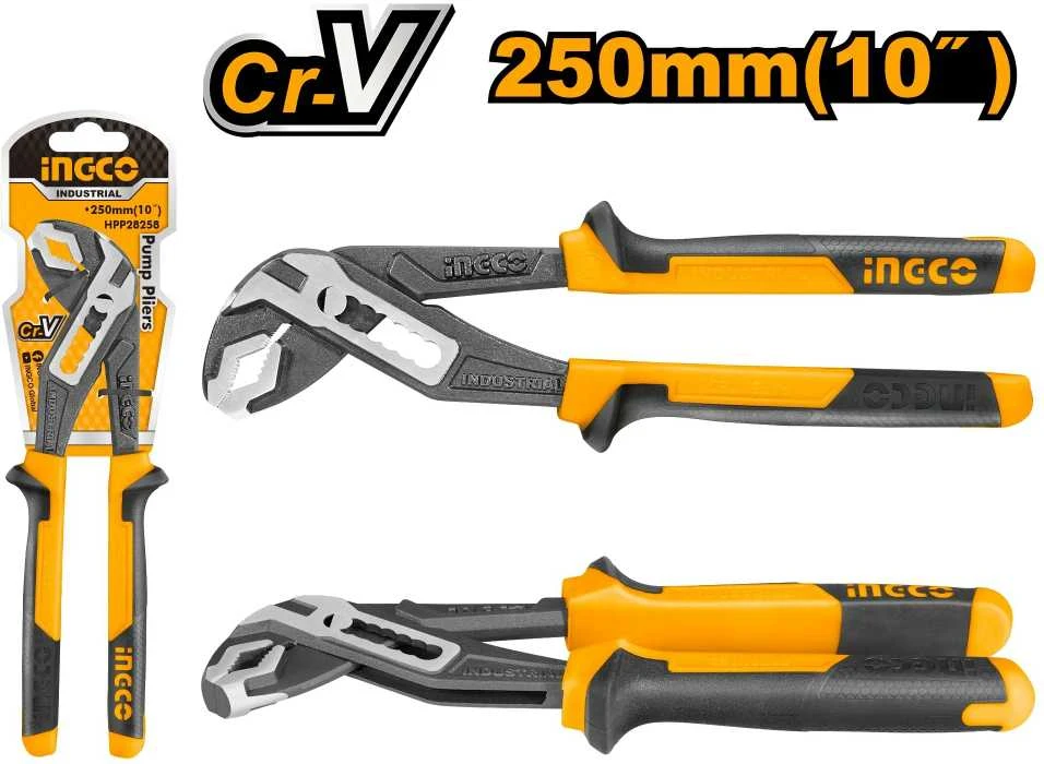 Ingco HPP28258 SIKO replės reguliuojamos, maks. 40 mm/250 mm, CrV