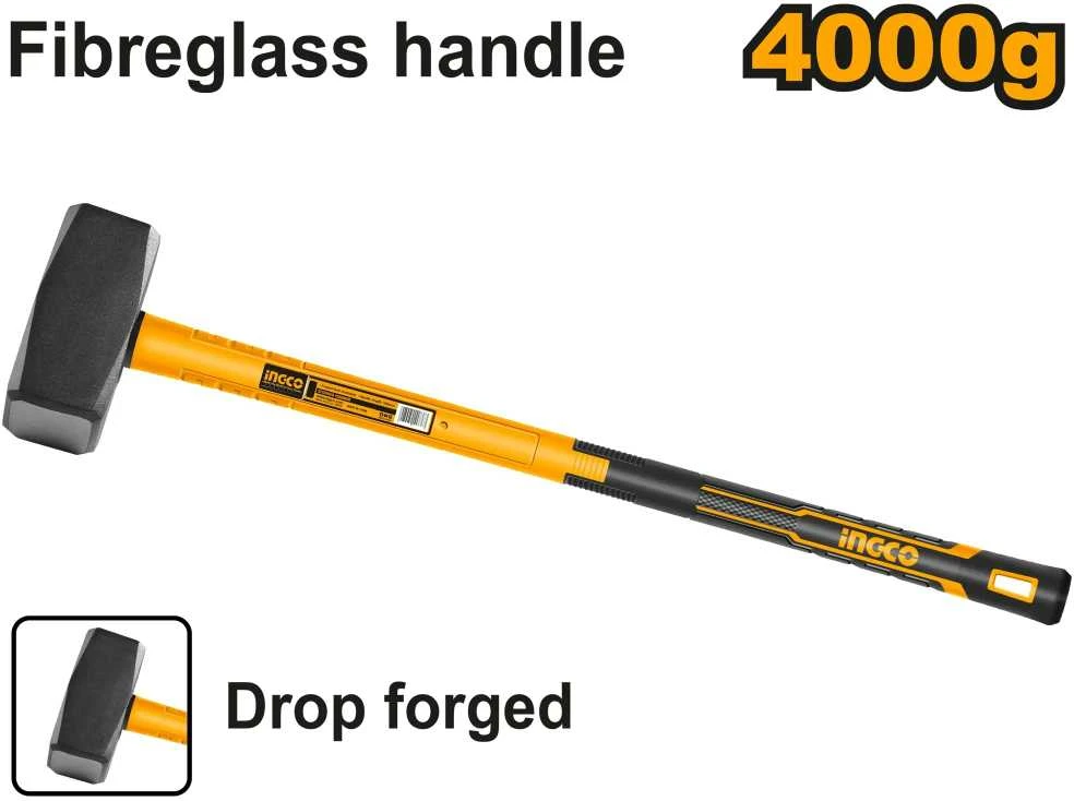Ingco HSTH03498 Hammer 4000g fibreglass