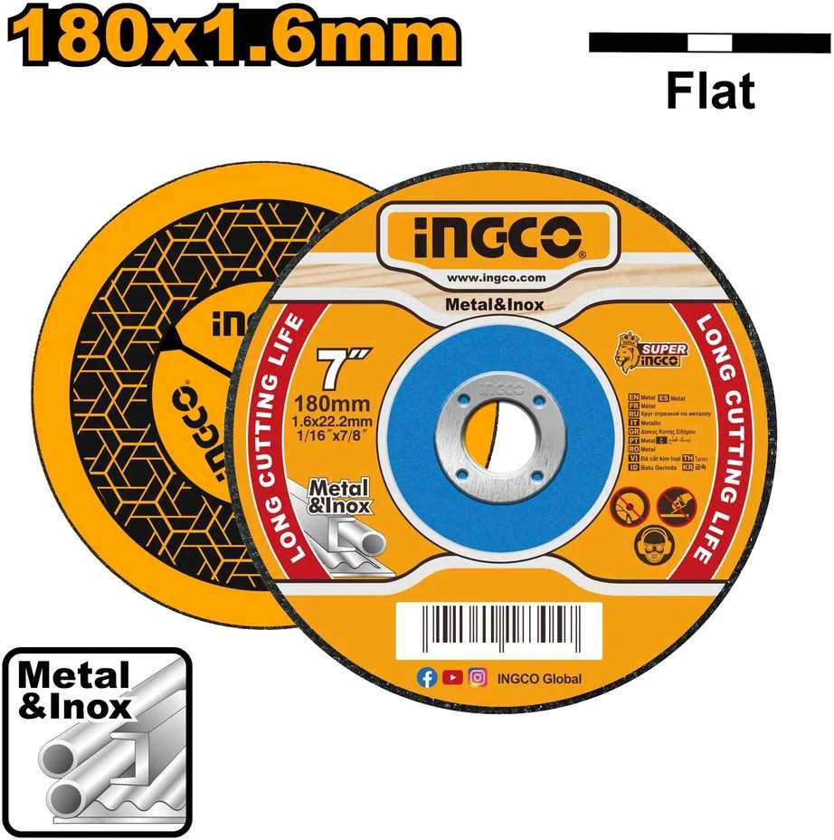 Ingco metalo pjovimo diskas 180 x 1,8 mm
