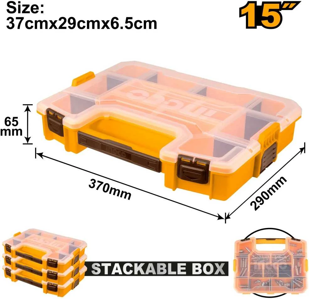 Ingco PBX1511 sudedamas organizatorius 37x29x6,5cm
