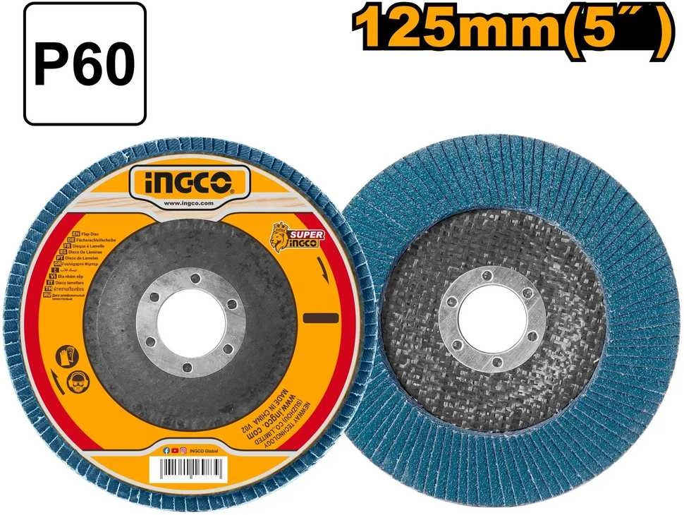 INGCO Wheel P60 125 x 22,2 mm