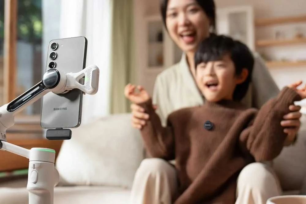 „Insta360“ mikrofonas su oru (1TX + 1RX)