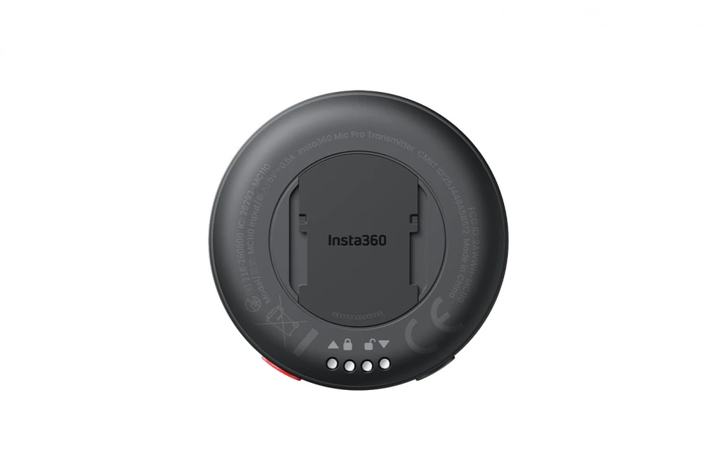 „Insta360“ – „Mic Pro“ siųstuvas – grafito juodumo