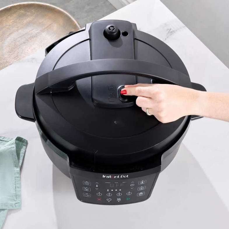 Instant Pot puodas: garų vožtuvo valdymas