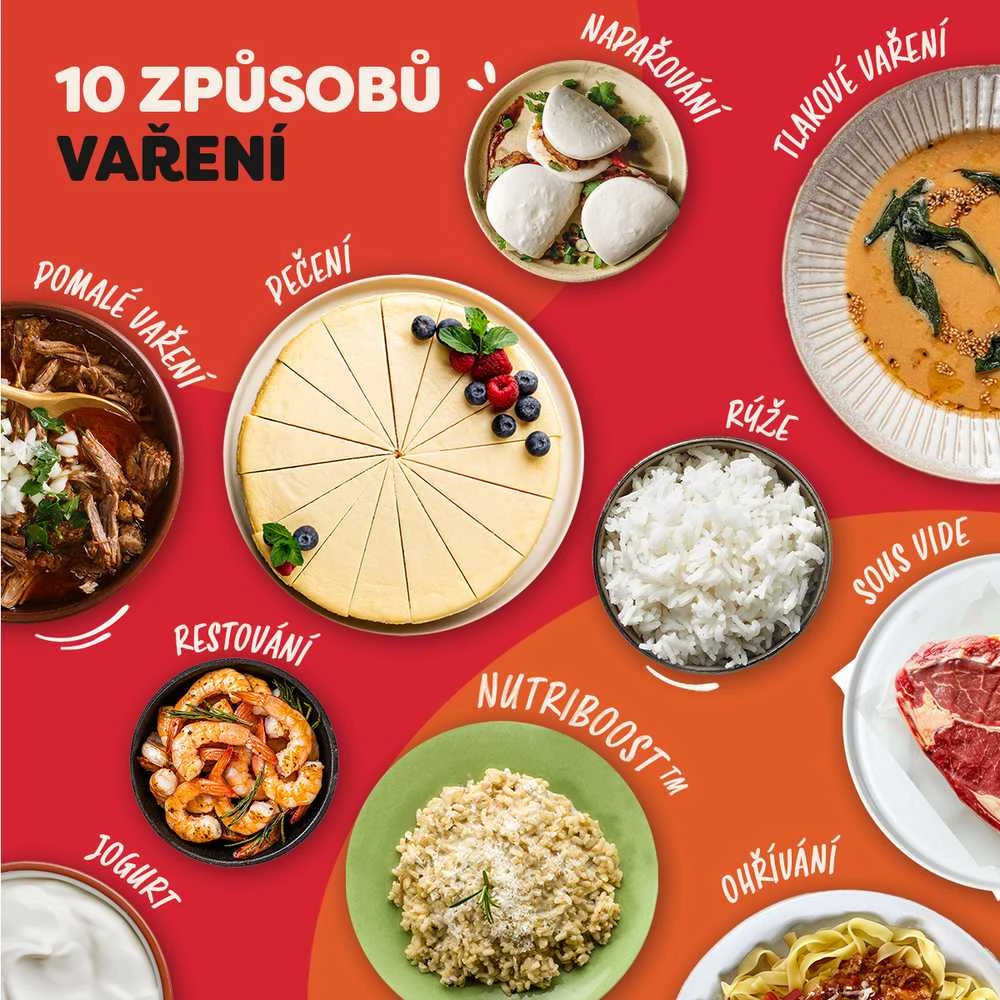 Instant Pot Pro daugybės funkcijų greitpuodis 5,7 l 1200 W su Wi-Fi valdymu, juodas PRCPC601WE