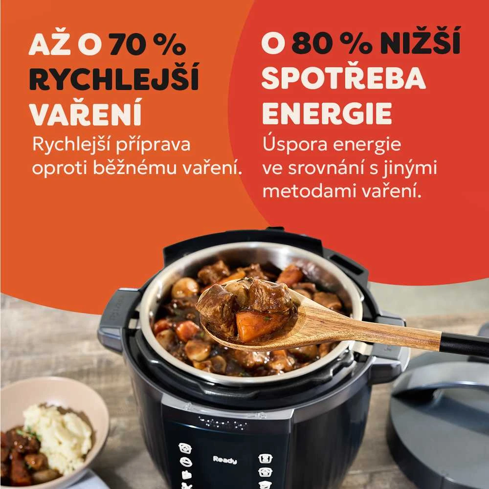 Instant Pot Pro daugybės funkcijų greitpuodis 5,7 l 1200 W su Wi-Fi valdymu, juodas PRCPC601WE
