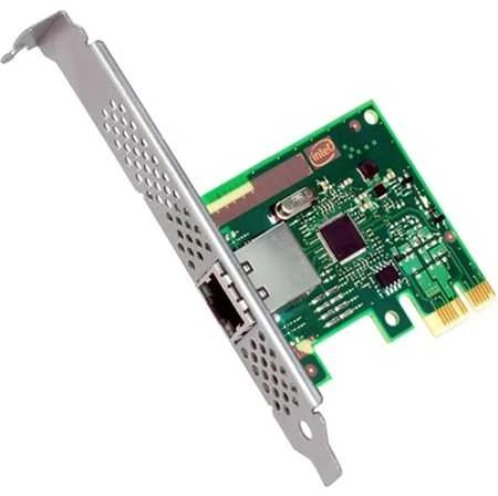 INTG INTEL I210T1 serverio adapteris 1 prievado 10/100/1000Mbps vieno prievado varinis PCI-e x1 žemo profilio viso aukščio mažmeninė prekyba