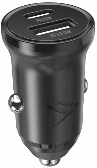 iPeax CL-04 PD USB-C / USB automobilinis įkroviklis 30W