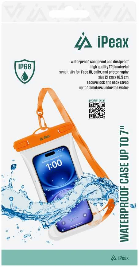Dėklas Rollei iPeax 7 Atsparus vandeniui smartphone case