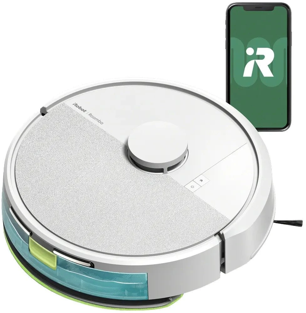 Valymo robotas iRobot Roomba Combo 105 (baltas)