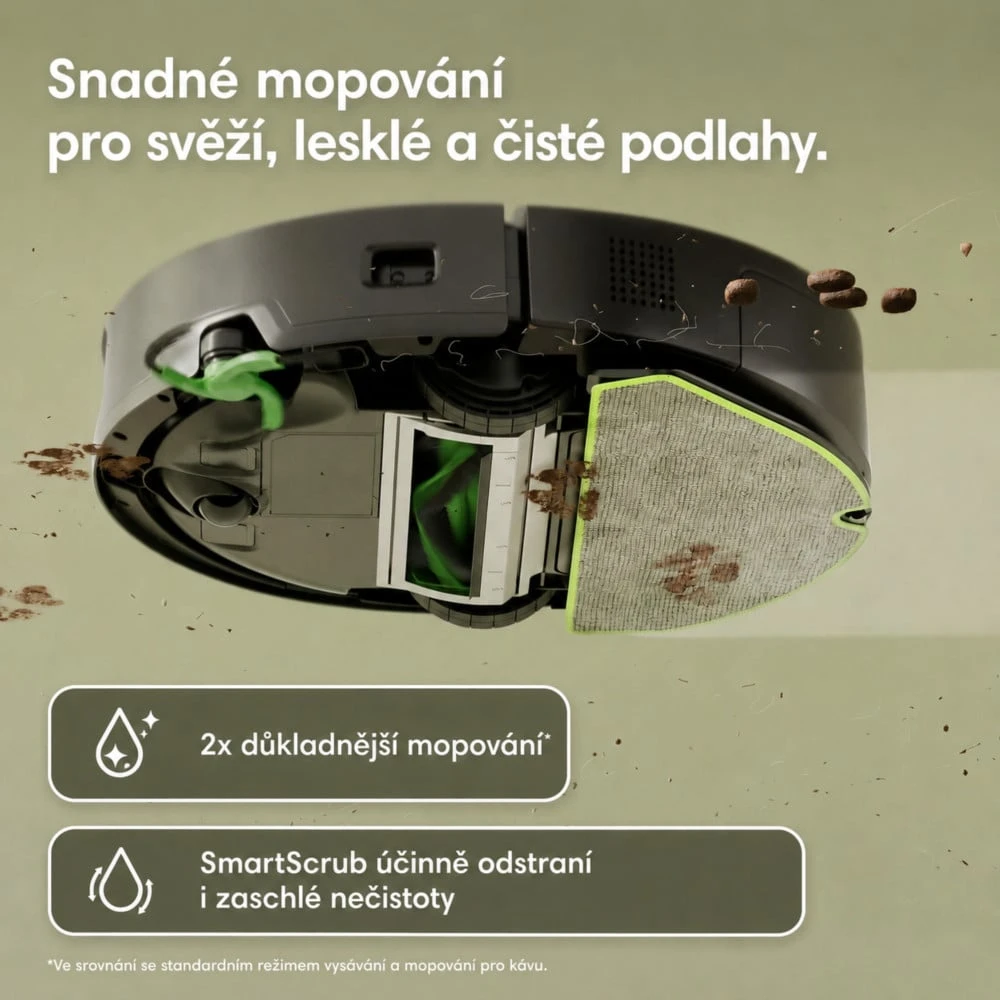 iRobot Roomba 115 Combo + Charging Dock (juodas)