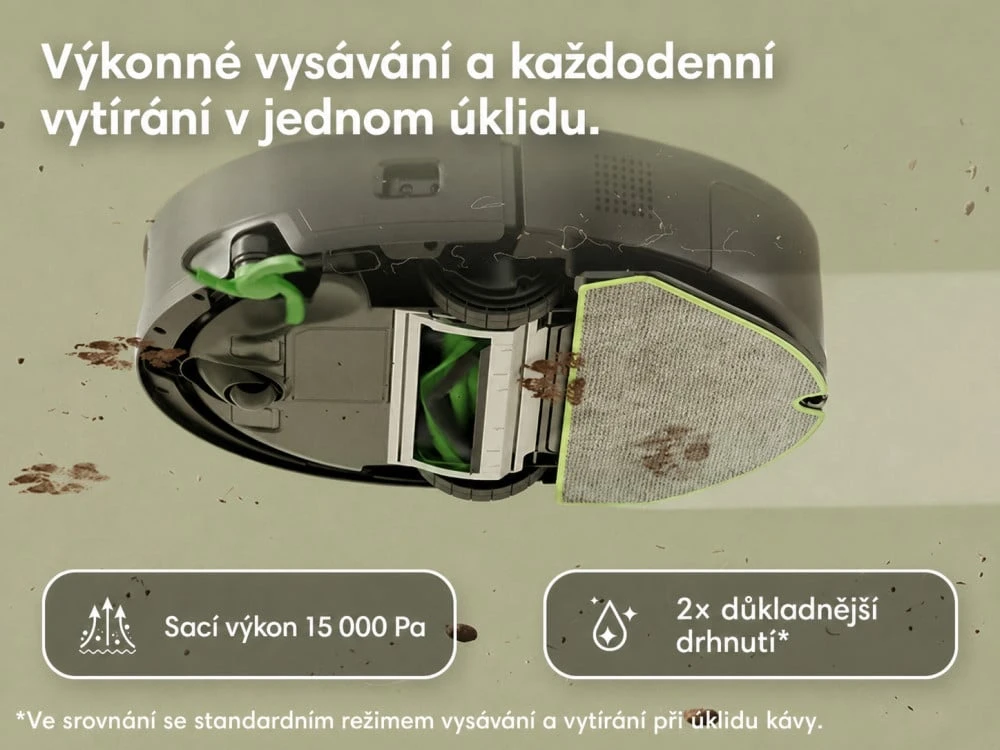 iRobot Roomba 115 Combo + Charging Dock (juodas)