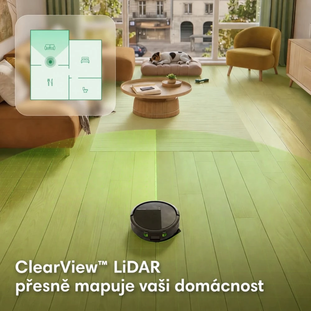 iRobot Roomba 115 Combo + Charging Dock (juodas)