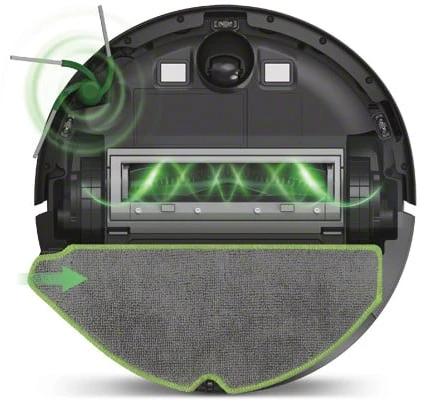 iRobot Roomba 115 Combo + Charging Dock (juodas)