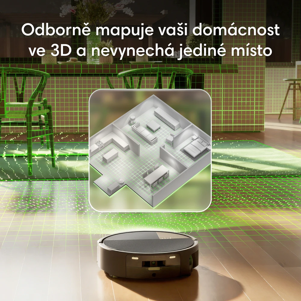 „iRobot Roomba Max 775 Combo“ + automatinio plovimo stotelė (juodas)