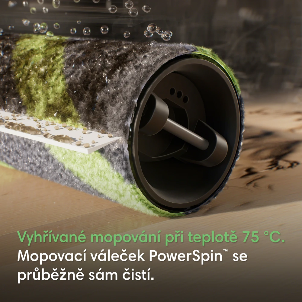 „iRobot Roomba Max 775 Combo“ + automatinio plovimo stotelė (juodas)