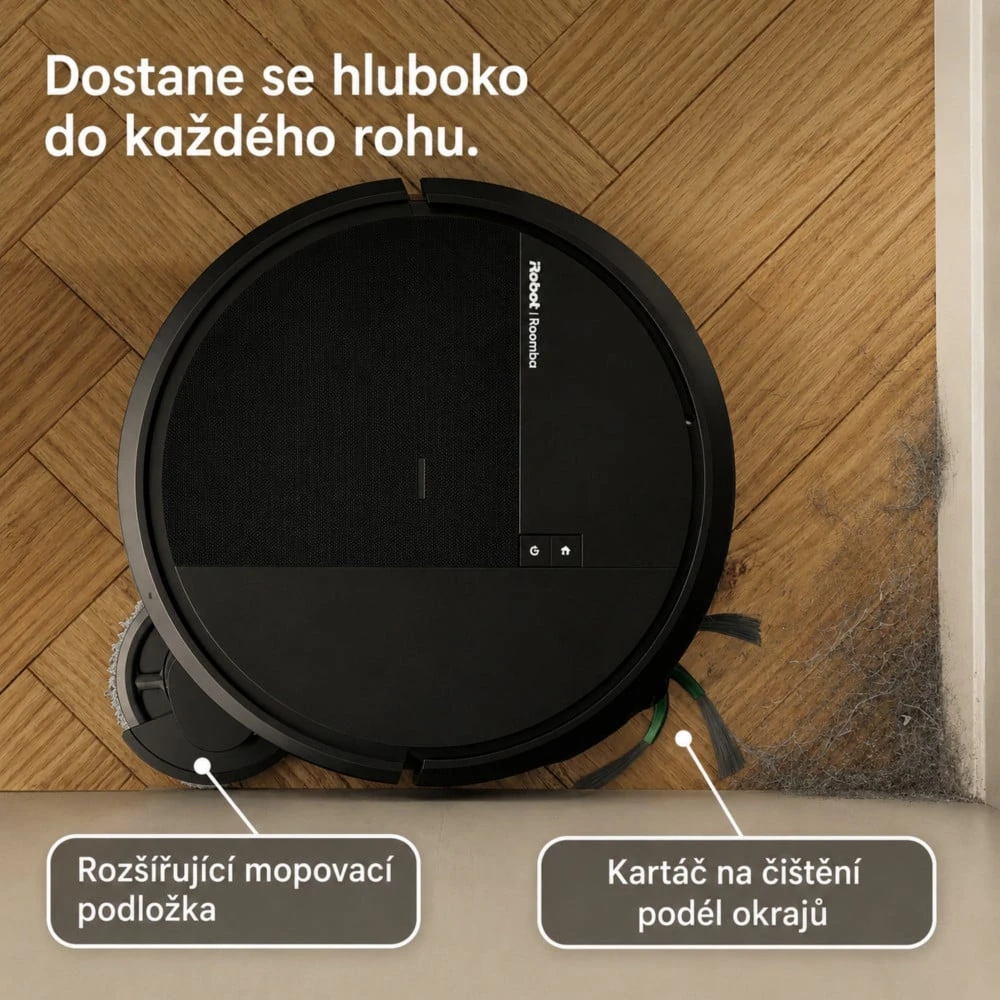 iRobot Roomba Plus 415 Combo + AutoWash Dock (juodas)