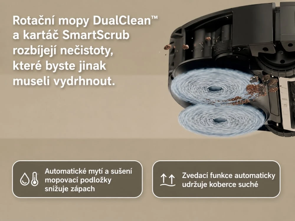 iRobot Roomba Plus 415 Combo + AutoWash Dock (juodas)
