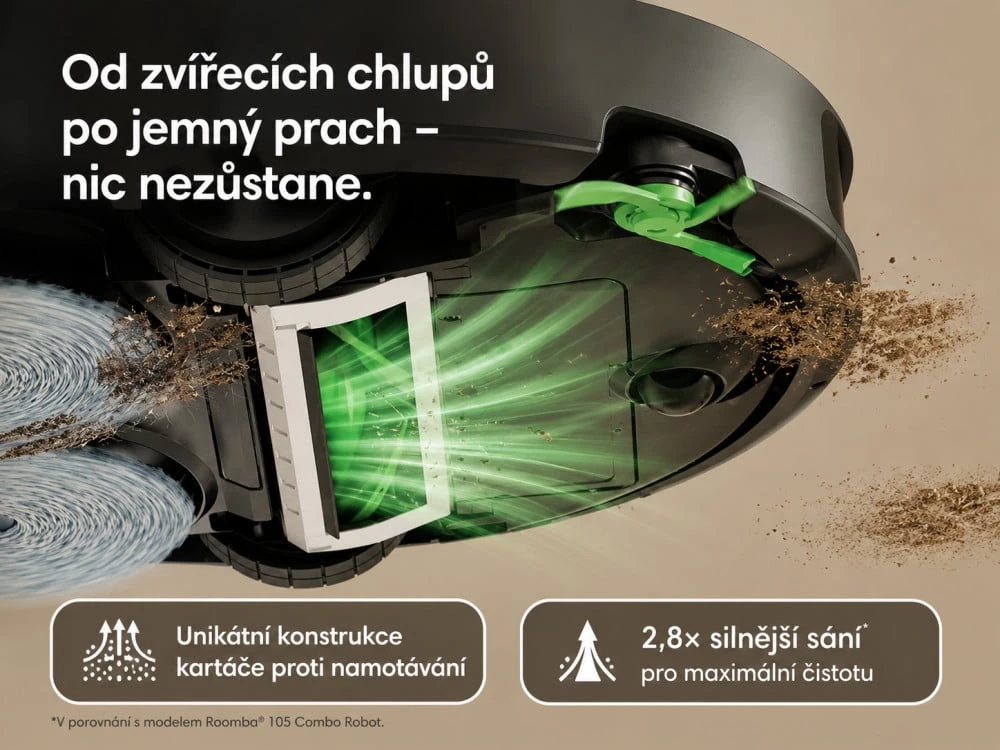 iRobot Roomba Plus 415 Combo + AutoWash Dock (juodas)
