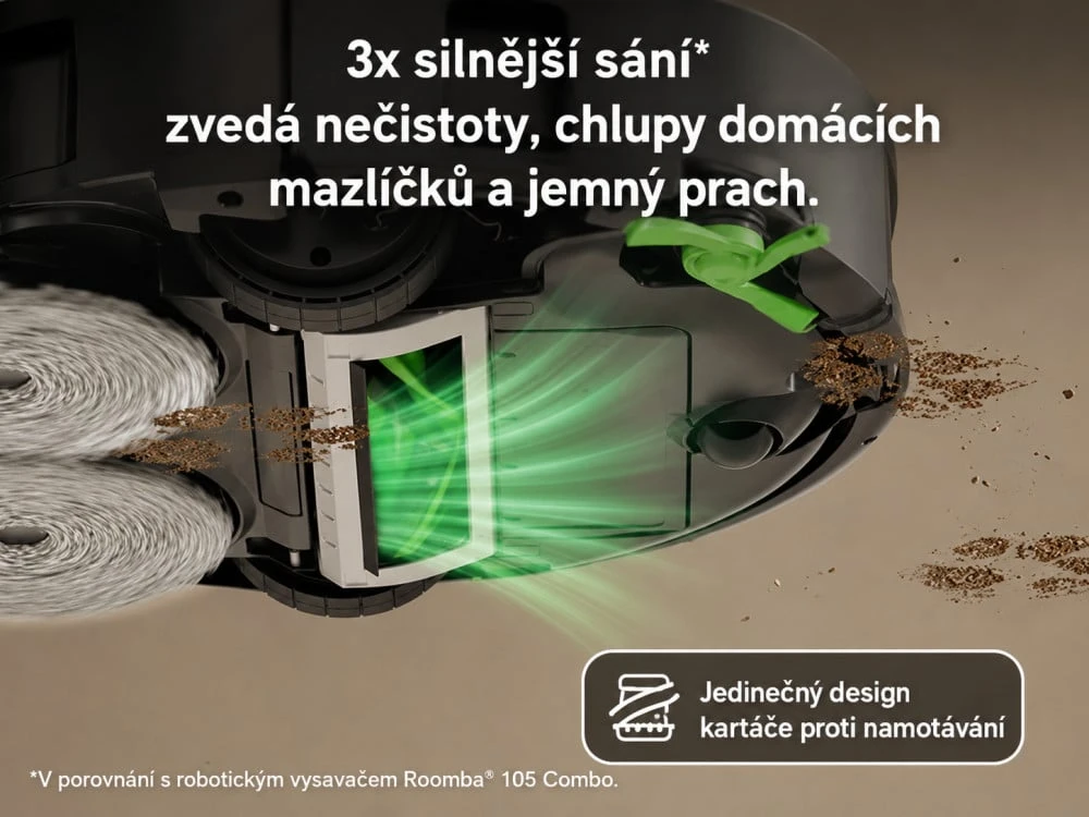 iRobot Roomba Plus 515 Combo + AutoWash Dock (juodas)