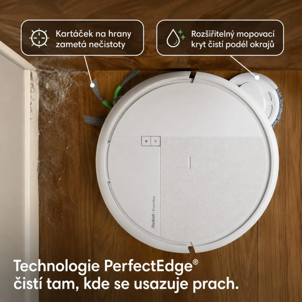 Valymo robotas iRobot Roomba Plus 515 Combo balta + doko stotelė AutoWash