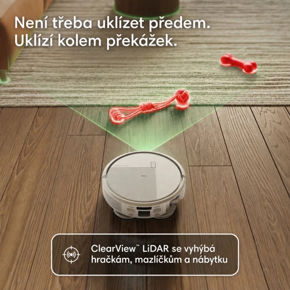 Valymo robotas iRobot Roomba Plus 515 Combo balta + doko stotelė AutoWash