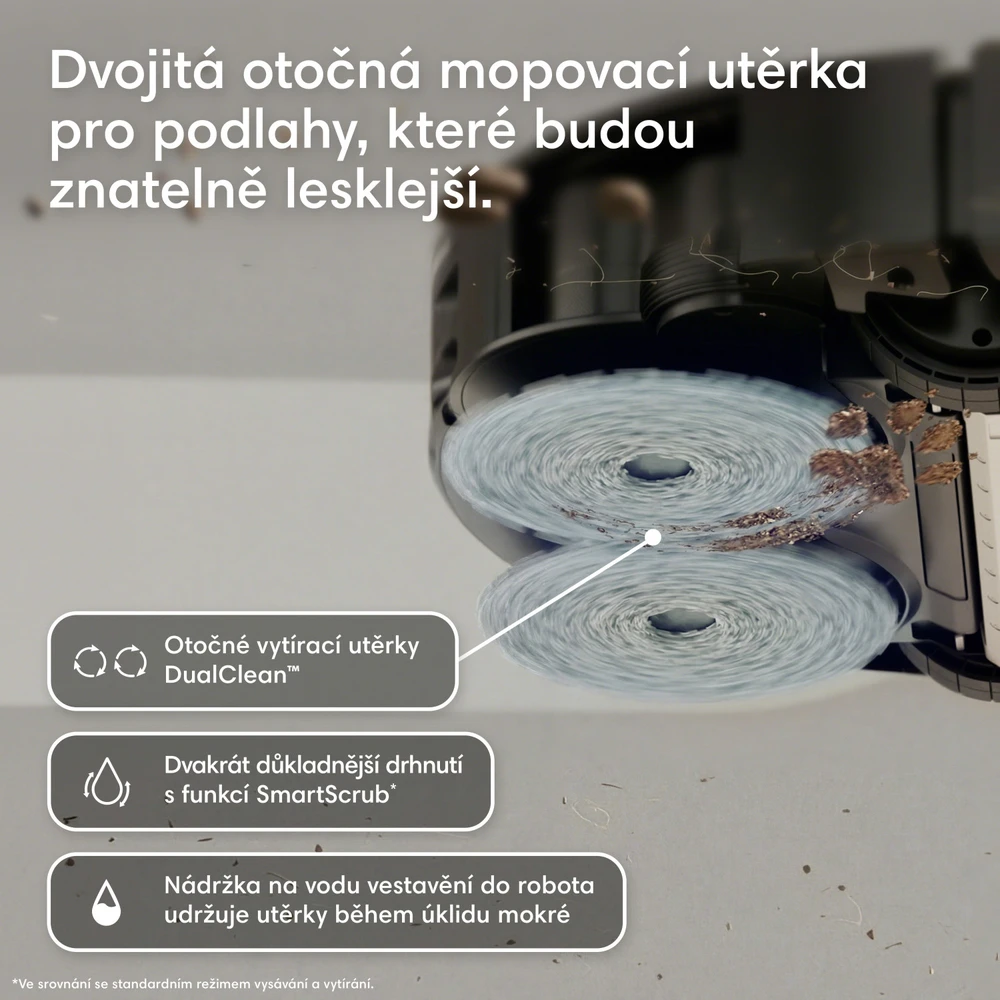 iRobot Roomba Plus 575 Combo + AutoWash Dock (juodas)