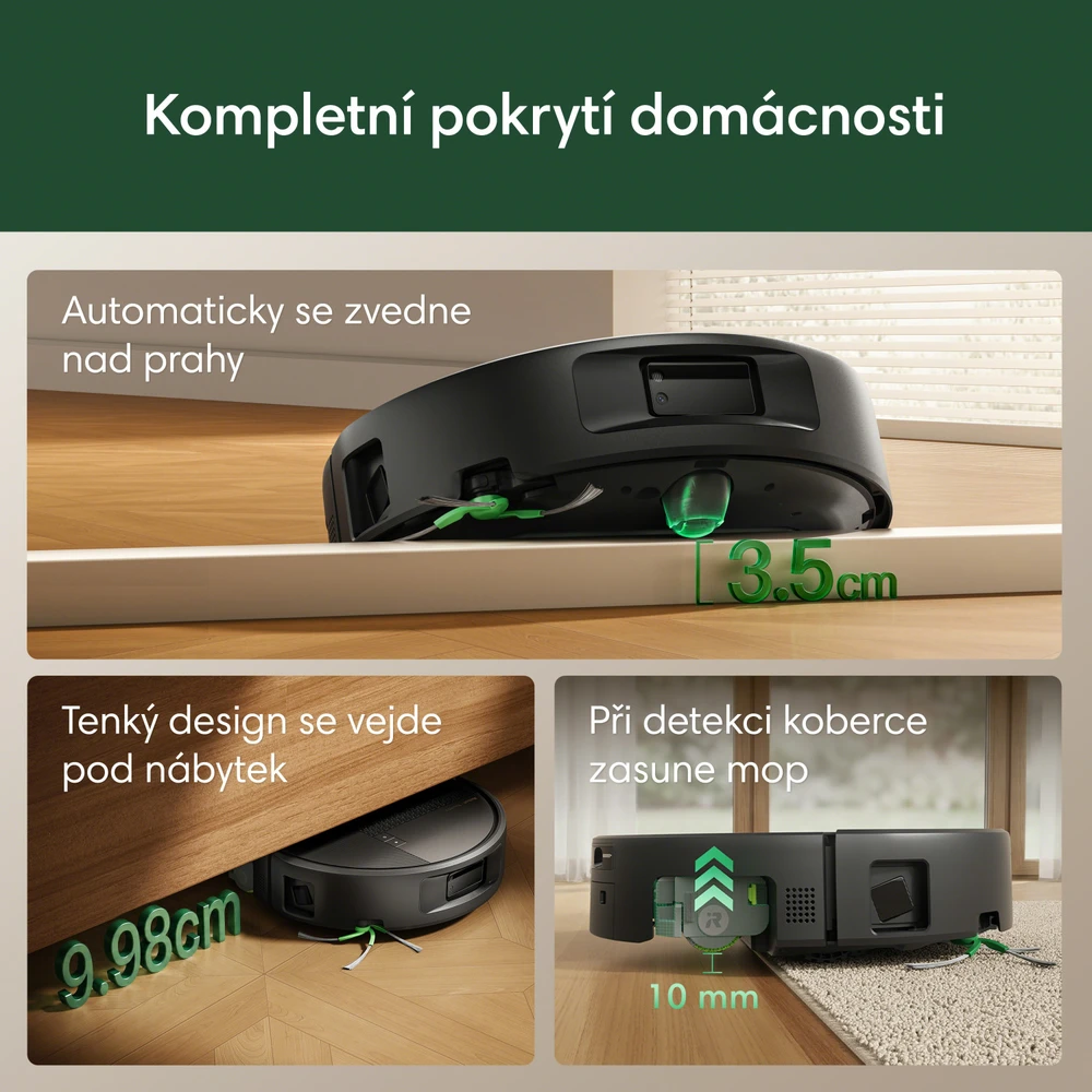 iRobot Roomba Plus 675 Combo + AutoWash Dock (Juodas)