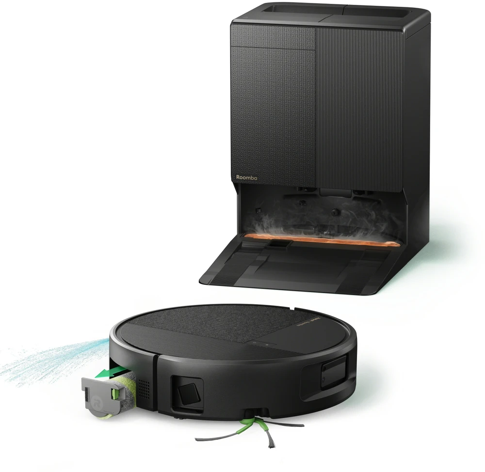 iRobot Roomba Plus 675 Combo + AutoWash Dock (Juodas)