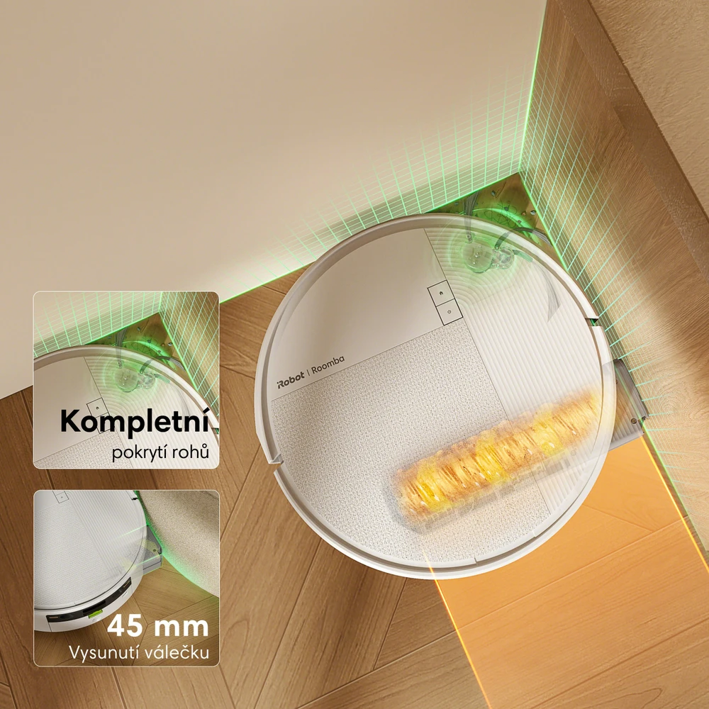 iRobot Roomba Combo 675 Baltas (V185240)