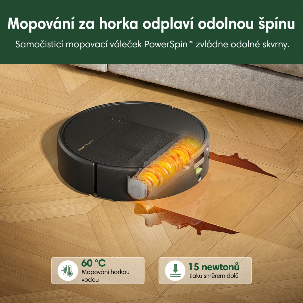 iRobot Roomba Plus 675 Combo + AutoWash Dock (Juodas)