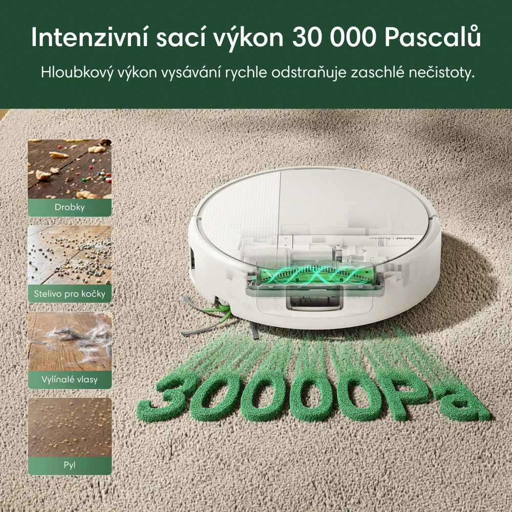 iRobot Roomba Combo 675 Baltas (V185240)